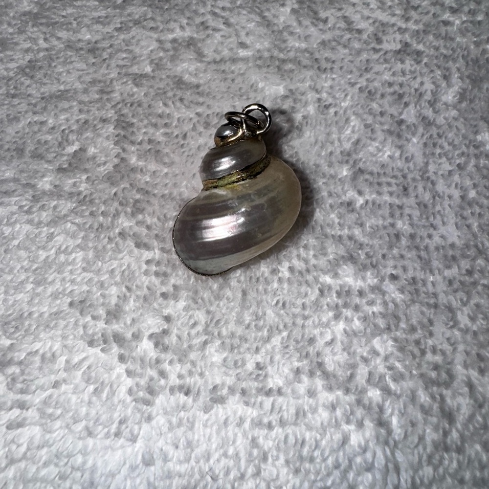 Elegant Mother of Pearl Shell Pendant